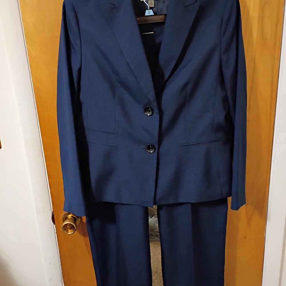 Le Suit Men's Deep Blue Blazer and Trousers